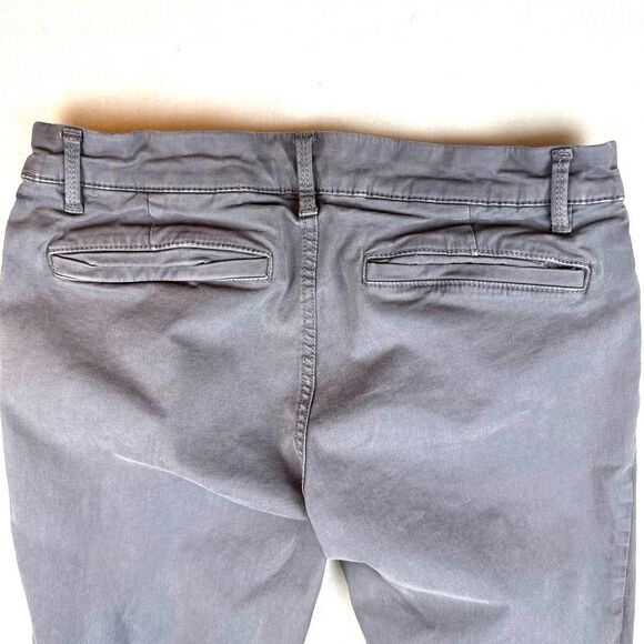 Tory Burch Light Grey Cotton Chino Pants Women’s 28 - Picture 10 of 11